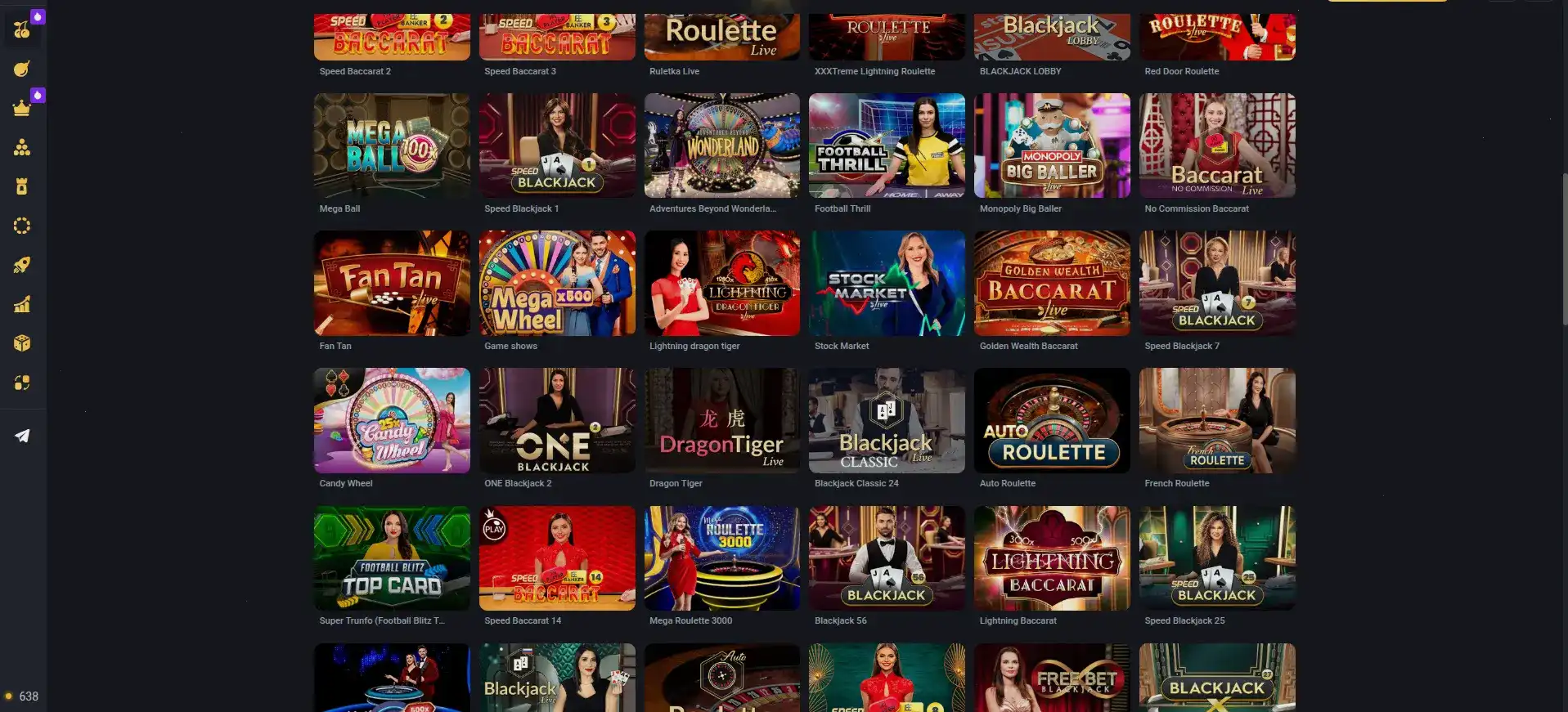 Турнирная таблица и призы в Дживиспин